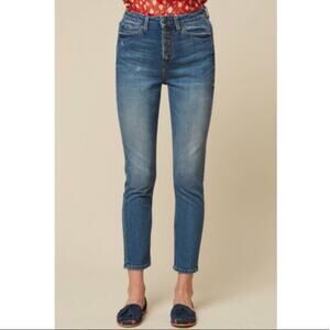 The Kooples Lizy Jean high‎ rise button fly jeans skinny 27